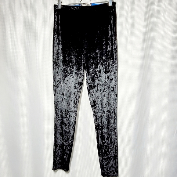 Yitty Black Velvet Hi-Rise Shape & Firm from Lizzo Women's Leggings (XL) - Picture 2 of 9